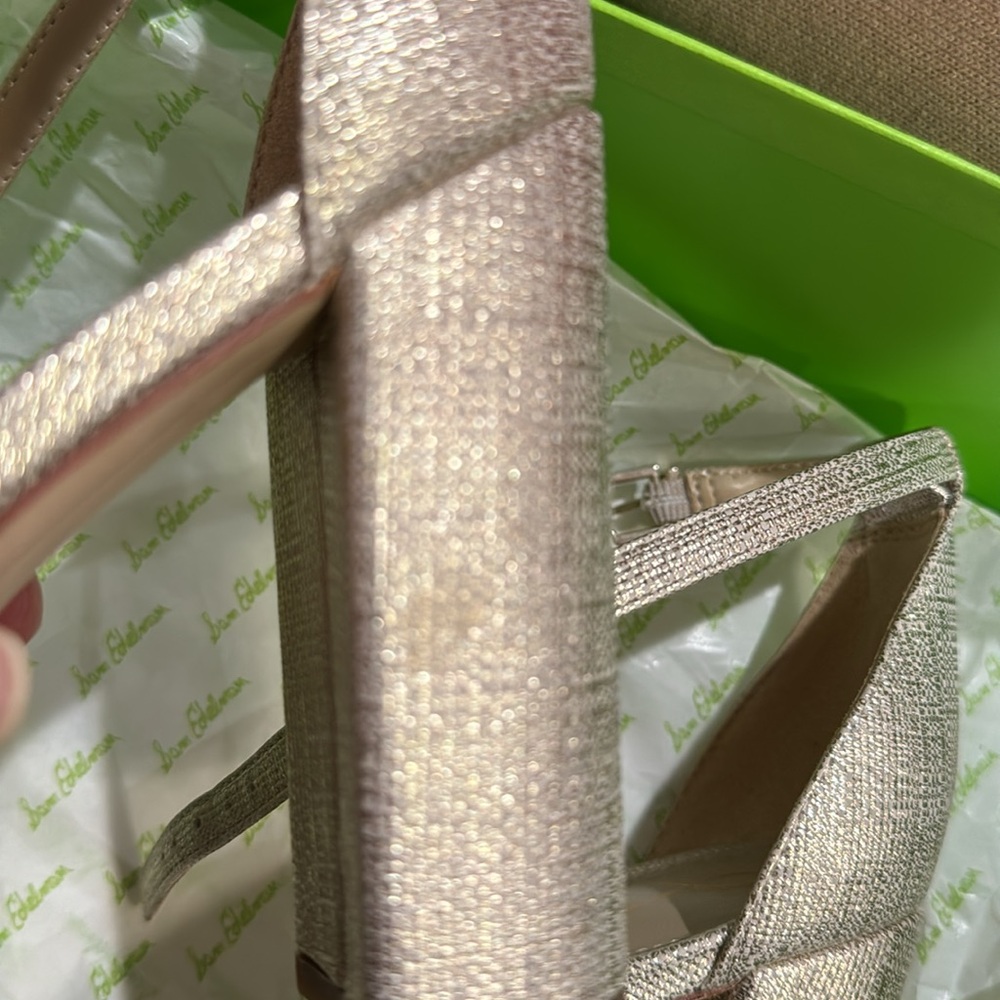 Sam Edelman sparkling gold sandals - Picture 7 of 8